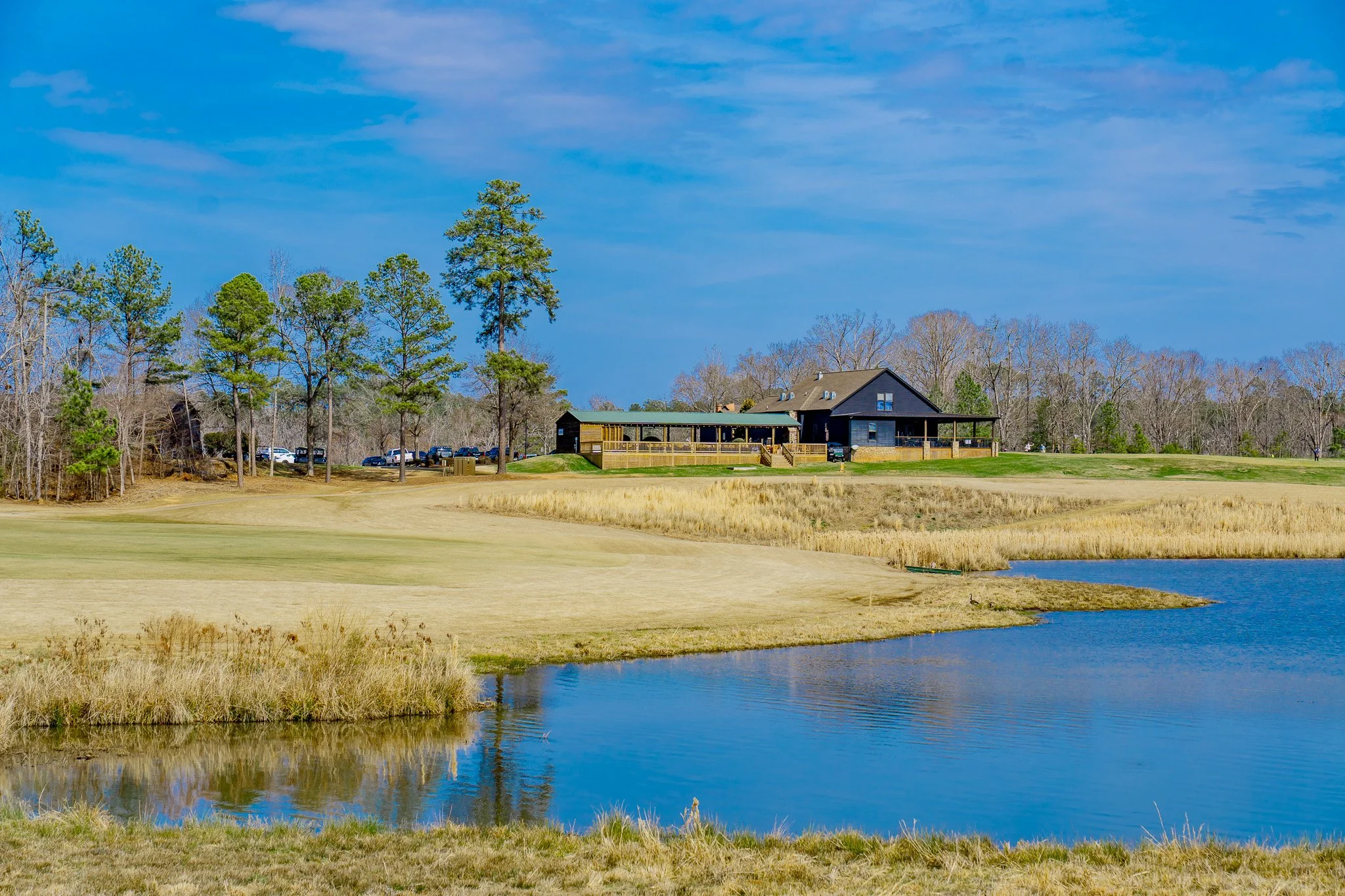 The course at Bartram Trail in the late afternoon